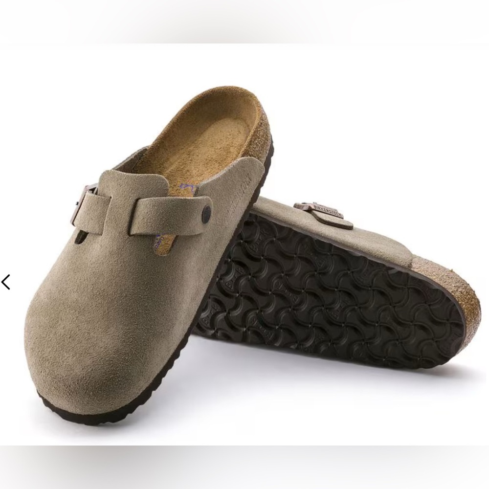 Birkenstock Tan Suede Loafers